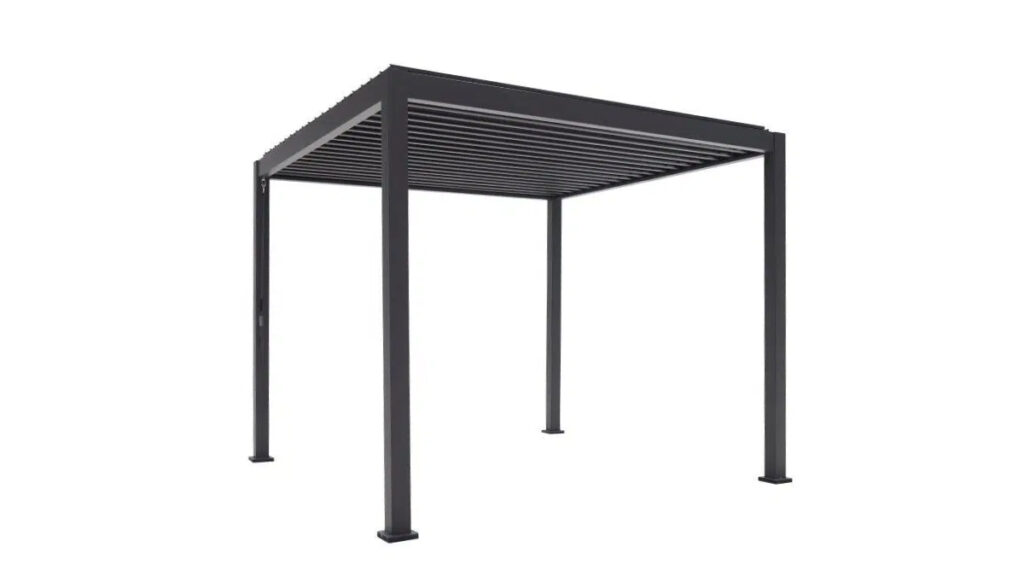 Lacná hliníková pergola Basic