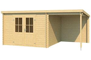 Zahradní domky 4×4m
